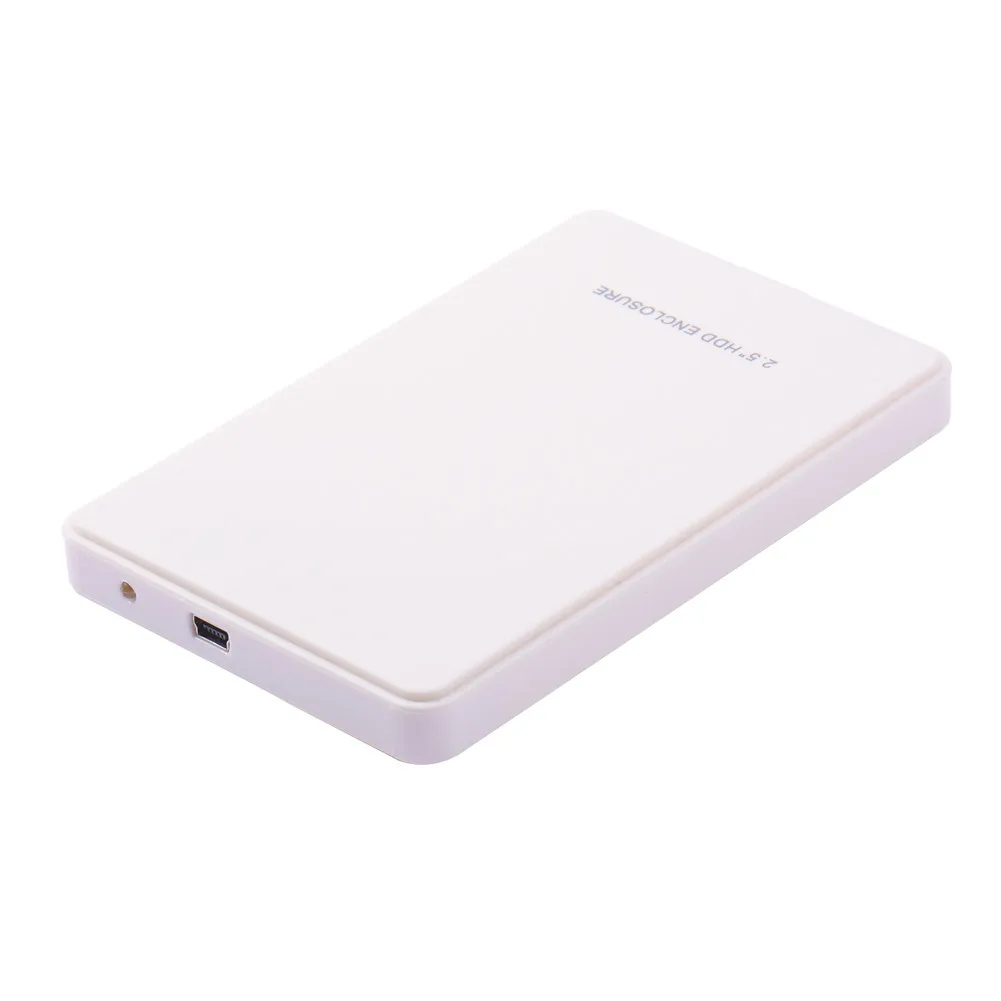 USB 2,0 HDD чехол жесткий диск 2,5 дюймов коробка SATA 2 ТБ внешний корпус для жесткого диска мобильный жесткий диск HDD Корпус док-станция для Caddy для ноутбука