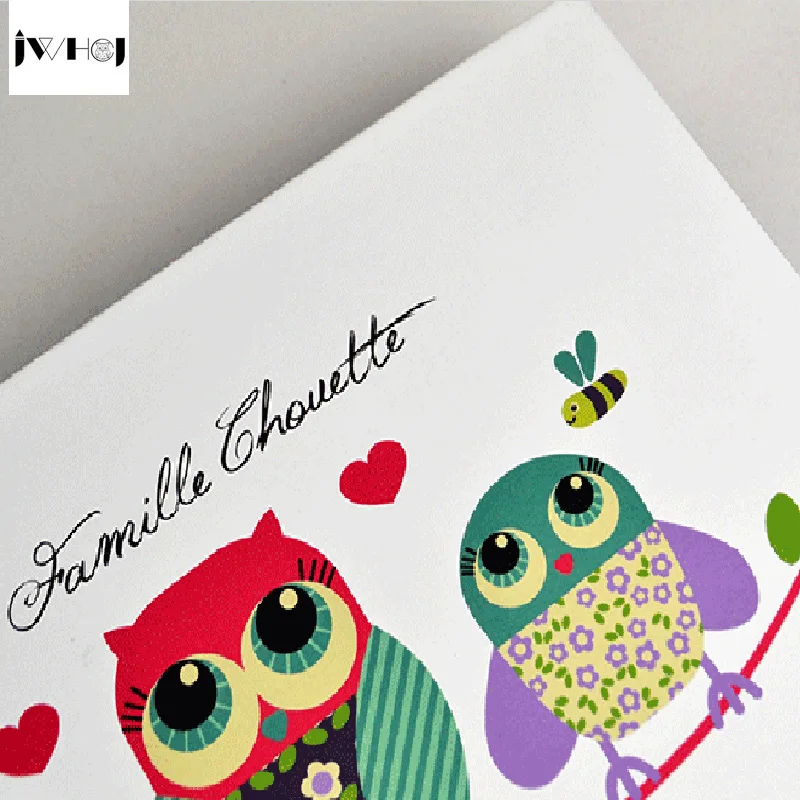 1 шт. фотоальбом с рисунком совы 10 дюймов свадебные фотографии Детский семейный