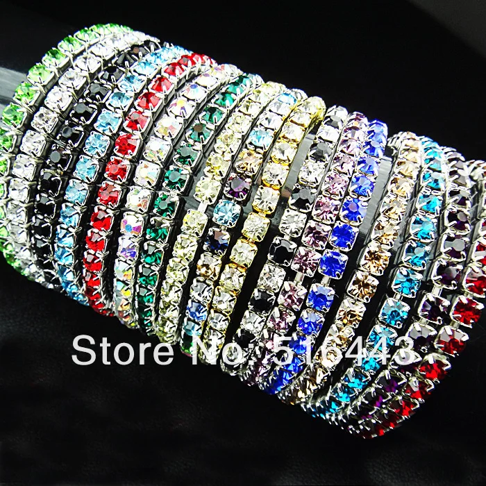50 шт полный смешанный цвет чешские Стразы тянущиеся Девушки Женщины амулеты