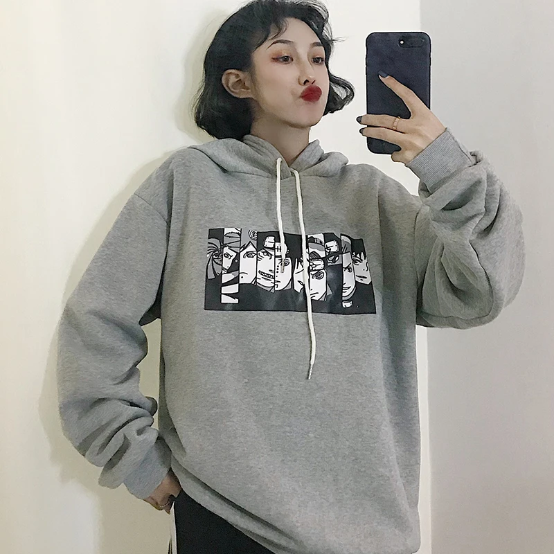 Sudadera Mujer Harajuku модные женские туфли Толстовки корейский Ulzzang Винтаж флис с длинным рукавом толстовки с капюшоном топы