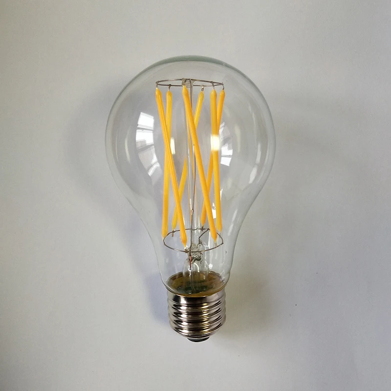 Светодиодная лампа накаливания светильник лампа ретро Edison Led светильник лампочка E27 230V 7,5 W 12W A80 нити Винтаж ампулы лампа Эдисона лампа