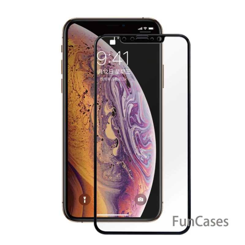 360 Оригинальное Защитное стекло для Apple iPhone XR чехол XS Max X R S Прозрачное закалённое