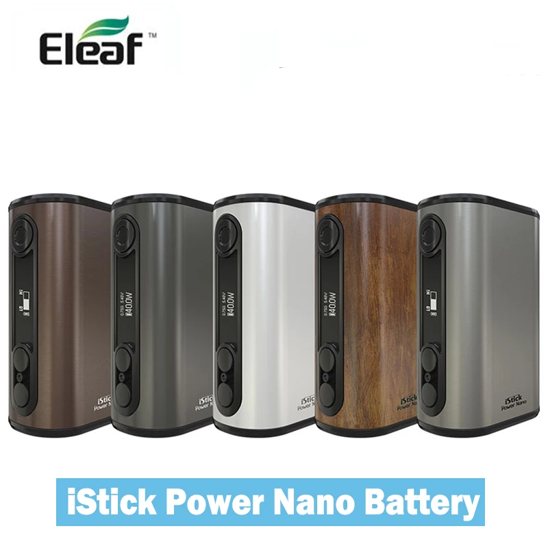 Eleaf iStick мощность нанобатарейка со встроенным 1100 мАч батарея ёмкость TC 40 Вт Max