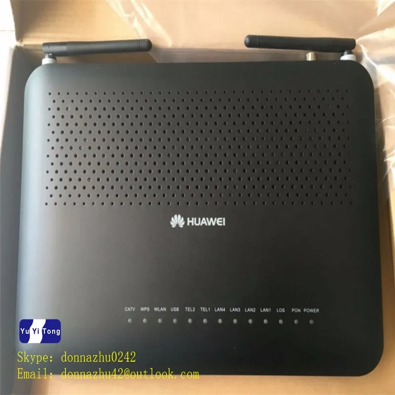 Оригинальный терминал Hua wei Terminal de GPON ONT HG8247 ONU com 2 POTES + 4 FE 1USB 1 CATV Wi Fi H.248/SIP|gpon onu|gpon ontonu