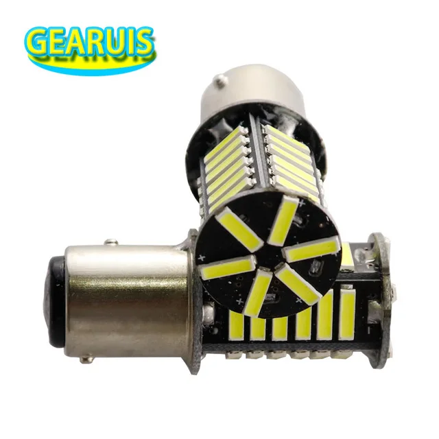 Светодиодные лампы S25 1157 BAY15D P21/5W 36 SMD 7020 1156 BA15S BAU15S автомобильные фонари заднего