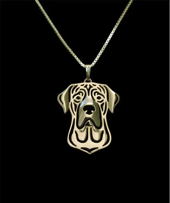 Женская полая подвеска в виде домашнего питомца ожерелье стиле ротоса милая