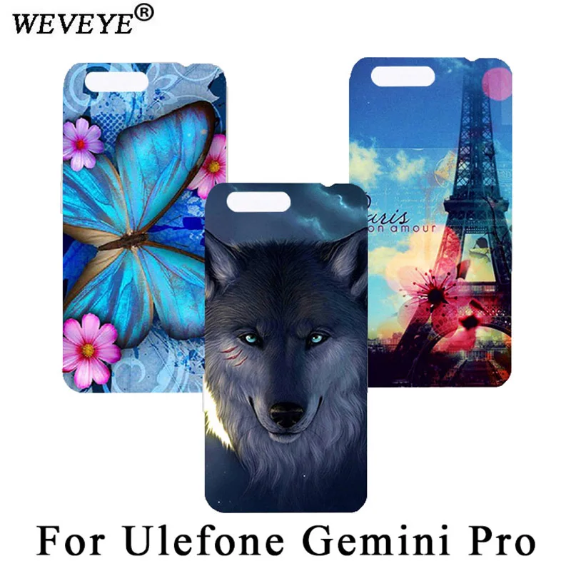 Цветной защитный чехол с рисунком сделай сам для ulefone Gemini Pro мягкий силиконовый из