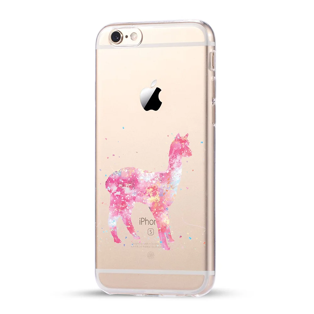 For coque iPhone 6S case 6 Art animal soft silicone TPU cover 2016 new arrivals original for fundas | Мобильные телефоны и