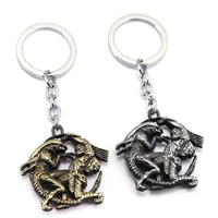 fashion dropshipping movie jewelry aliens predator keychain 3d game key chains alien queen pendant keyring hold metal