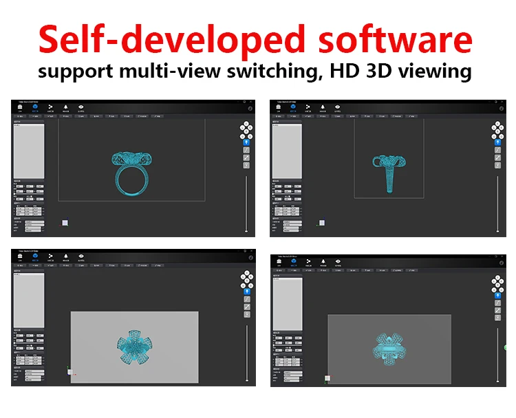 Первый в мире 4K DLP 3d принтер промышленного класса супер большой принтер размер 3D печатная машина для ювелирных изделий