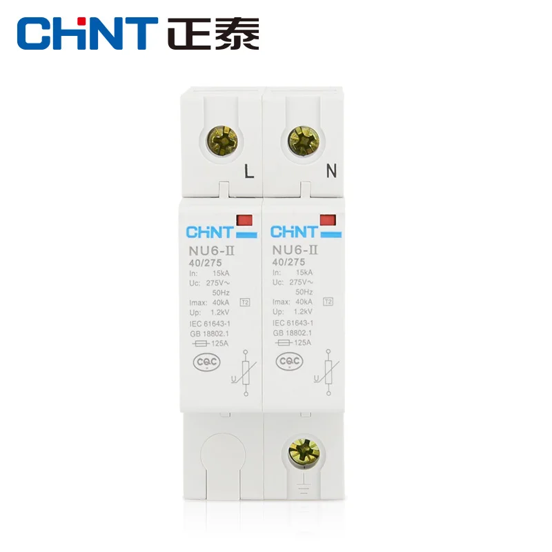Устройство для защиты от перенапряжения CHNT 15KA 2P|switch switch|switch homeswitch protector |