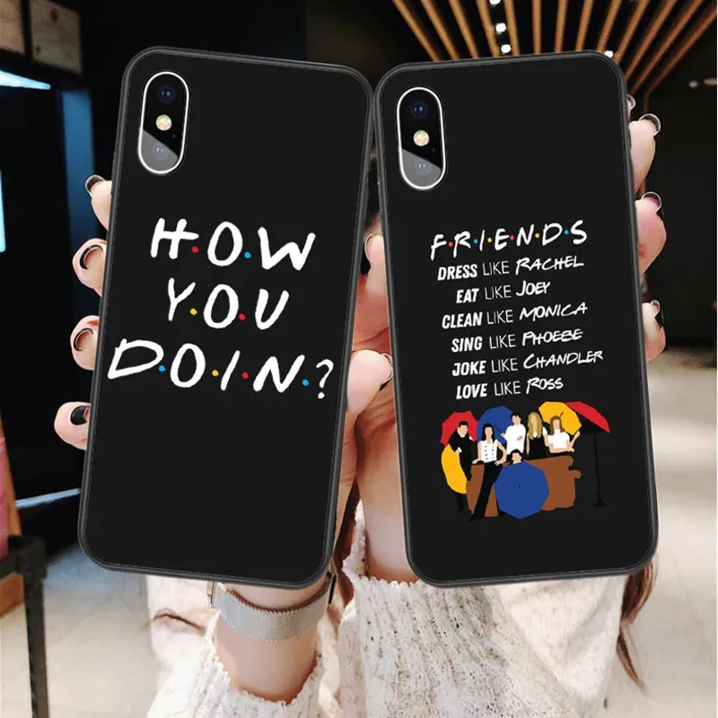 Центральная кофейня кофе с надписью ТВ шоу friends (друзья как ты делаешь Черный