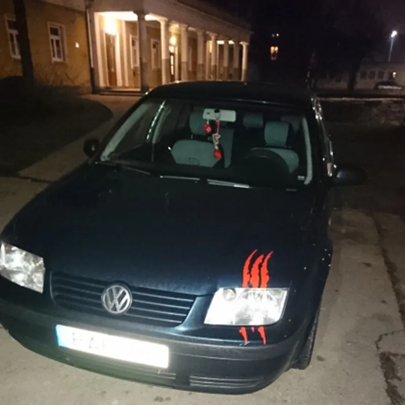 Автомобильный Стайлинг Авто фара полоска от царапин Наклейка коготь грузовик
