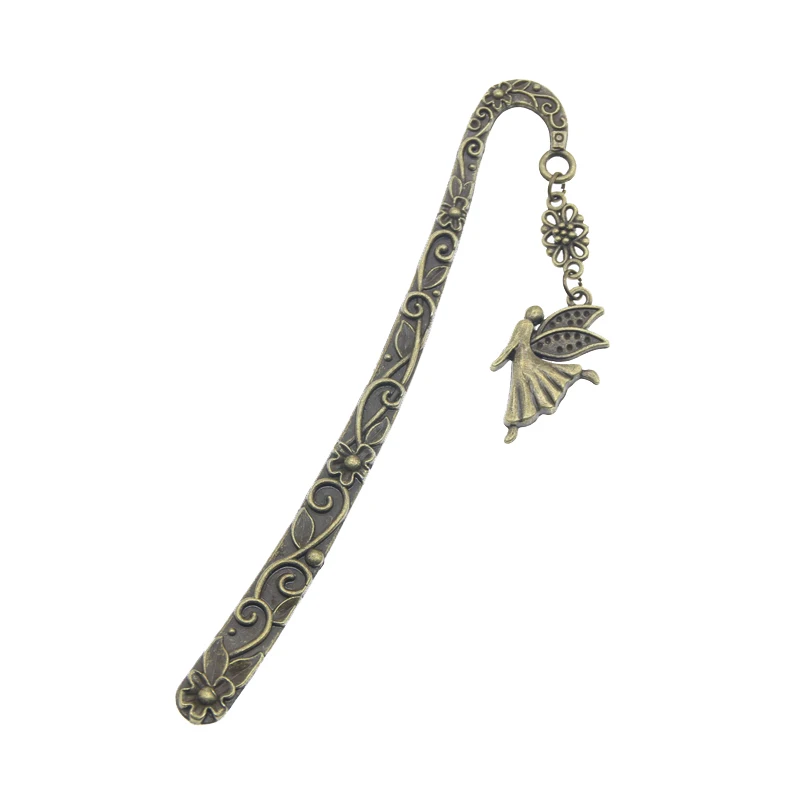 1 шт. ретро закладка из сплава металла Русалка бисер или ангелы Бабочка модная
