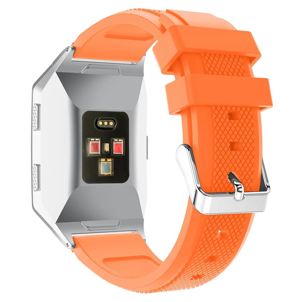 Дизайн ананаса для Fitbit ionic Bands мягкий силиконовый регулируемый сменный