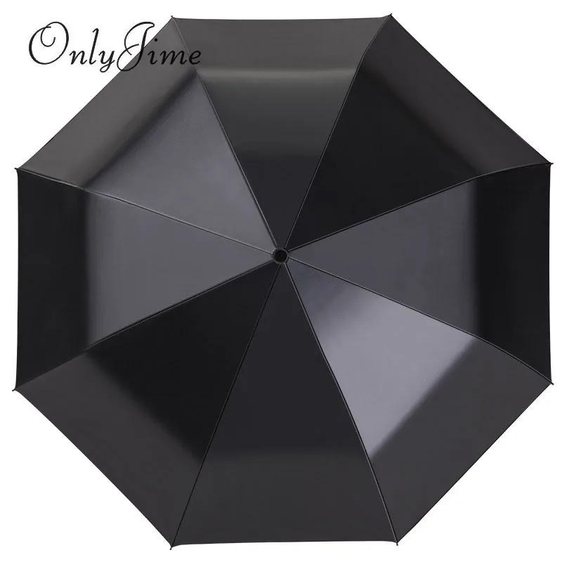 Only Jime Flowers Automatic Umbrella Fashion Three Folding Black Coating Rain and Sun Dual-use Anti-UV Female Umbrellas | Дом и сад