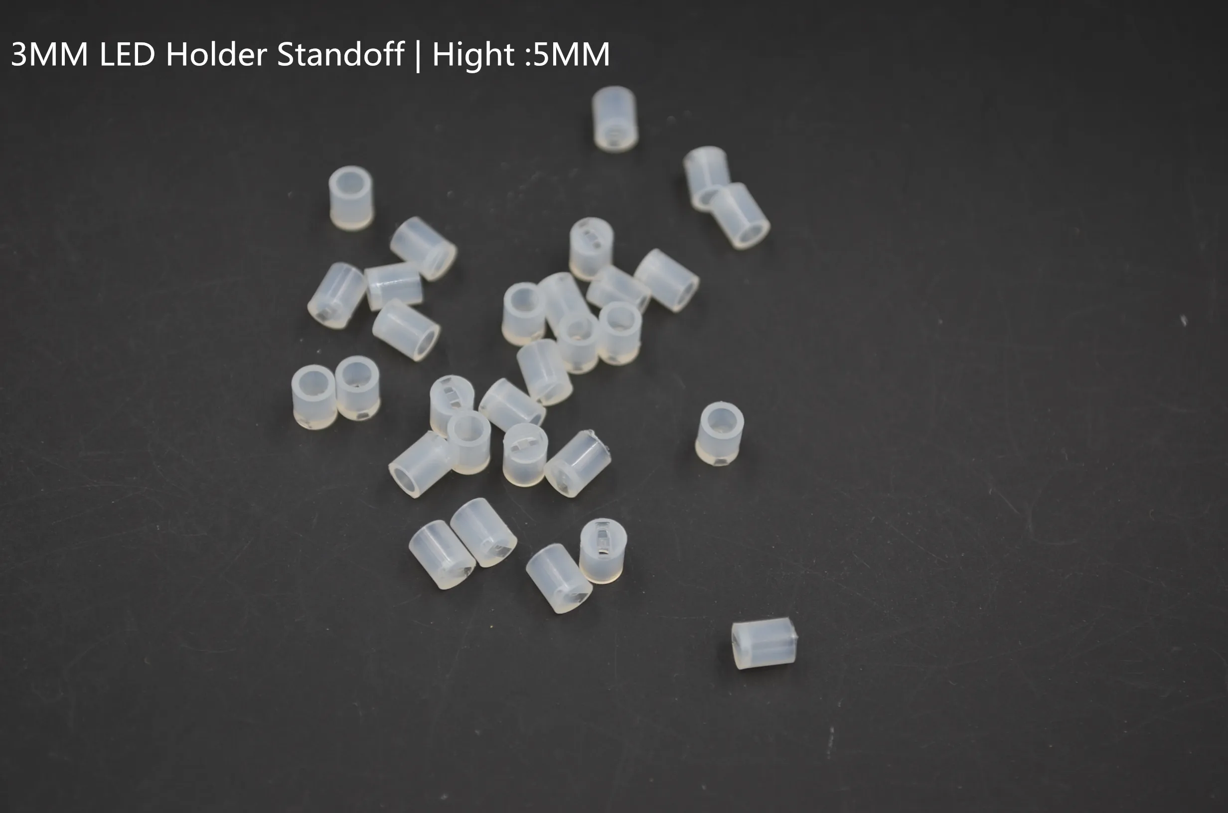 

5000pcs/lot 3MM LED Lamp Holder Hight:5MM Light Emitting Diode Spacer Support Standoffs#