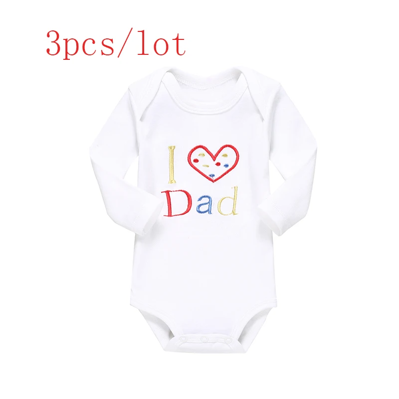Near Cutest 3pcs/lot 2017 Winter Baby Romper Girl Boy Long Sleeve Cotton Newborn Clothes Jumpsuits | Детская одежда и обувь