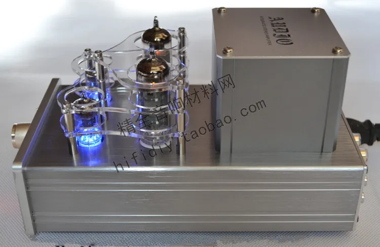DIY M8 (6J1*2) 10 Вт * 2 ламповый усилитель USB/MP3/SD Настольный с дистанционным