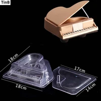 new 3d piano shape plastic chocolate mold polycarbonate candy mold sugar paste mold cake decorating tools diy home baking tool