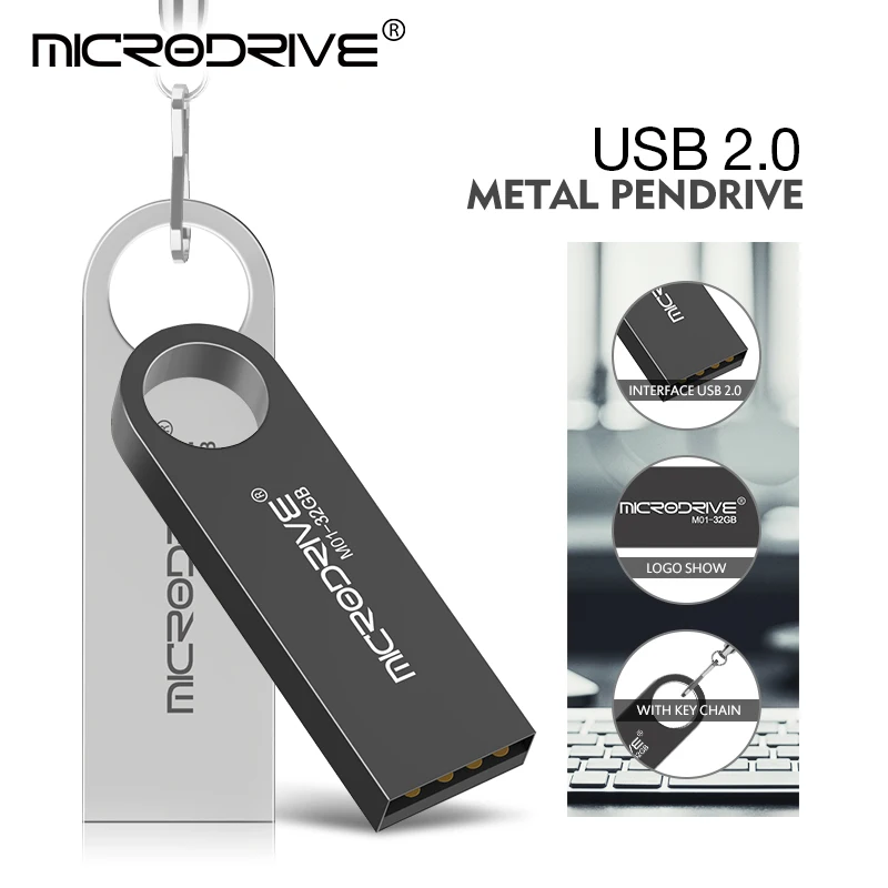 Microdrive карту флэш памяти с интерфейсом usb мини флеш накопитель 64 Гб оперативной 16