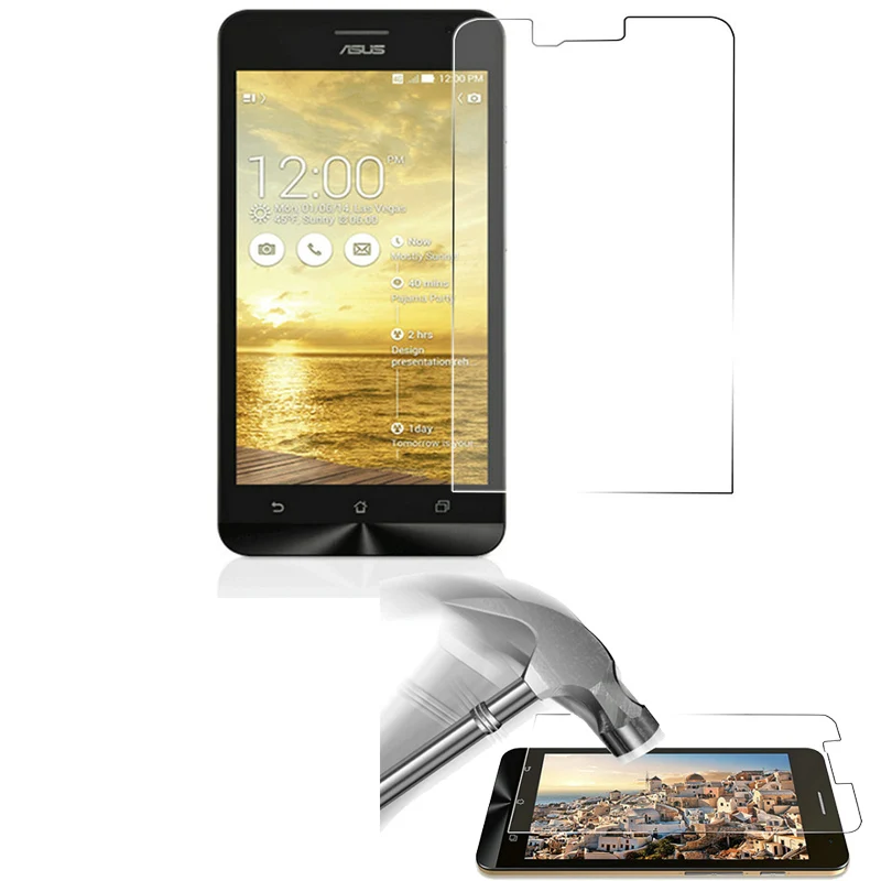 2 шт. защитная пленка из закаленного стекла для ASUS ZenFone ZE500CL ZE550ML ZE551ML ZE551KL ZE550KL ZE600KL