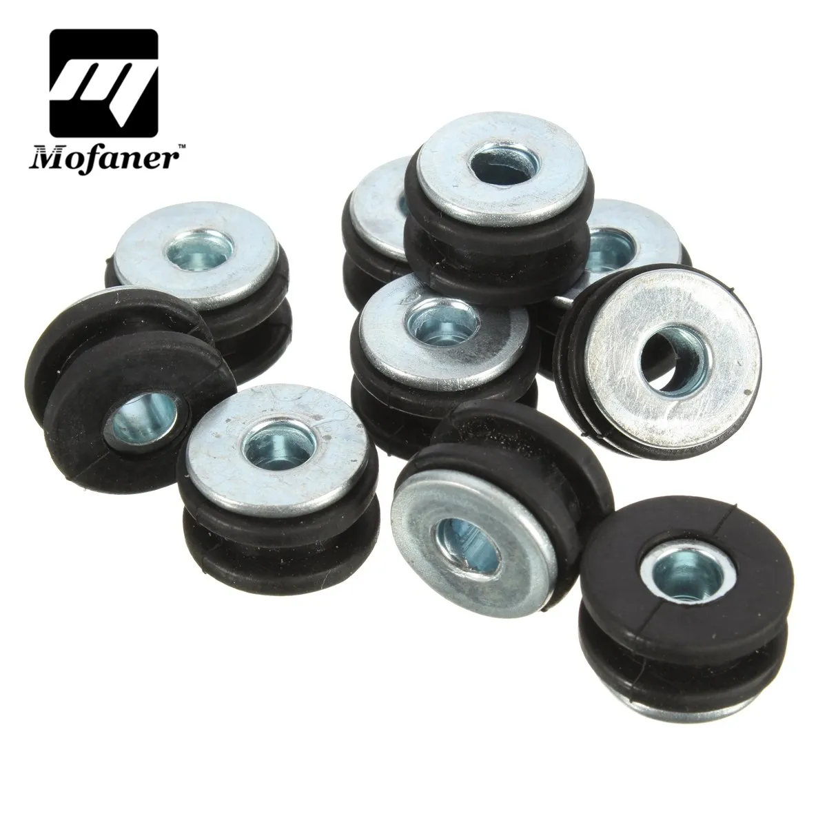 

10PCS/Set Motorcycle Rubber Grommets Bolt Replacement For Honda For Yamaha For Suzuki For Kawasaki
