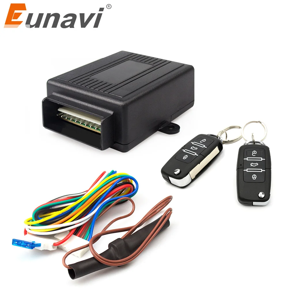 Eunavi 402/256 12 В Новый универсальный автомобильный комплект дистанционного