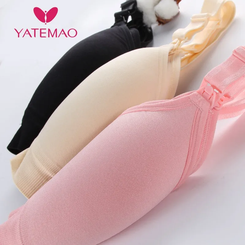 YATEMAO 2 шт. бюстгальтер для кормящих матерей Одежда беременных женский сна мам без косточек Бюстгальтер