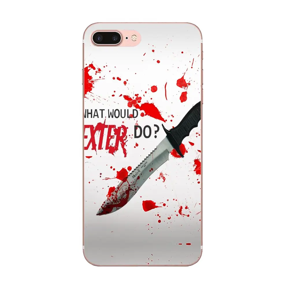 Для Sony Xperia Z Z1 Z2 Z3 Z4 Z5 compact Mini M2 M4 M5 T3 E3 E5 XA XA1 XZ Премиум ТПУ Оригинал ТВ шоу Dexter Morgan Fashion