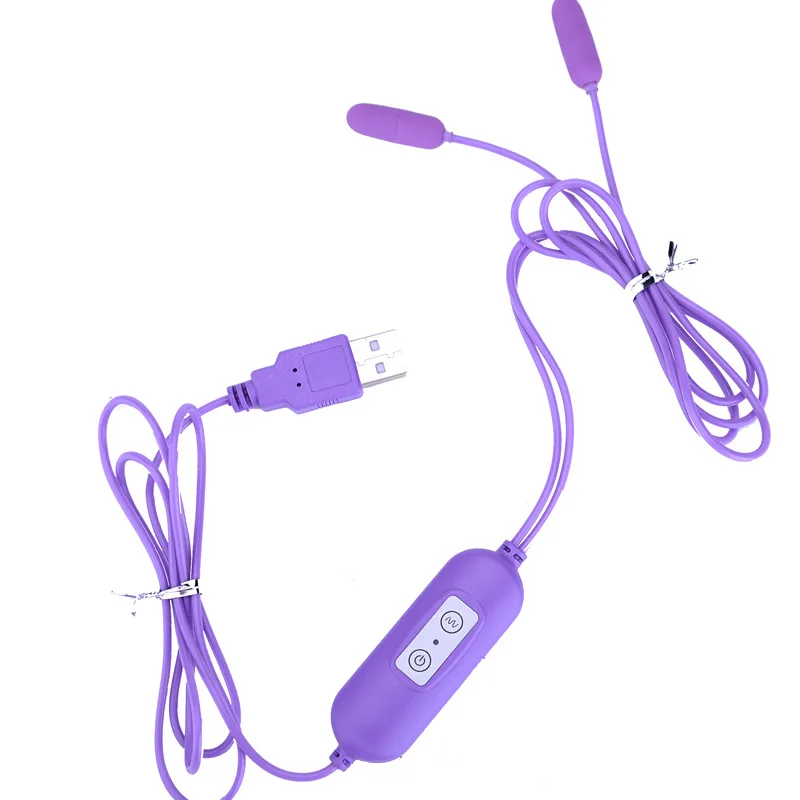 USB мощность крошечные Близнецы пенис пробка для уретры прыжок яйцо Вибратор