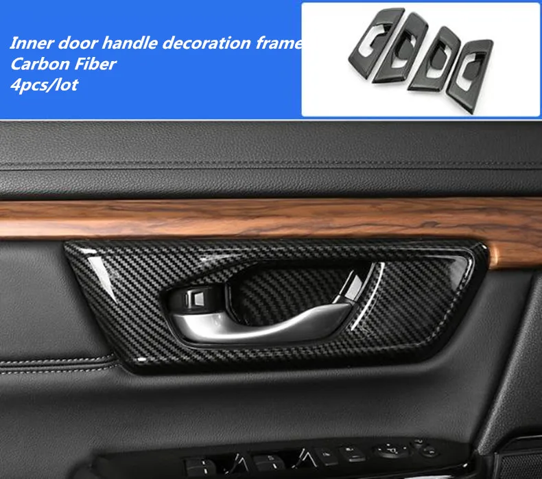 ABS хромированный/углеродное волокно/персиковое дерево зернистая внутренняя