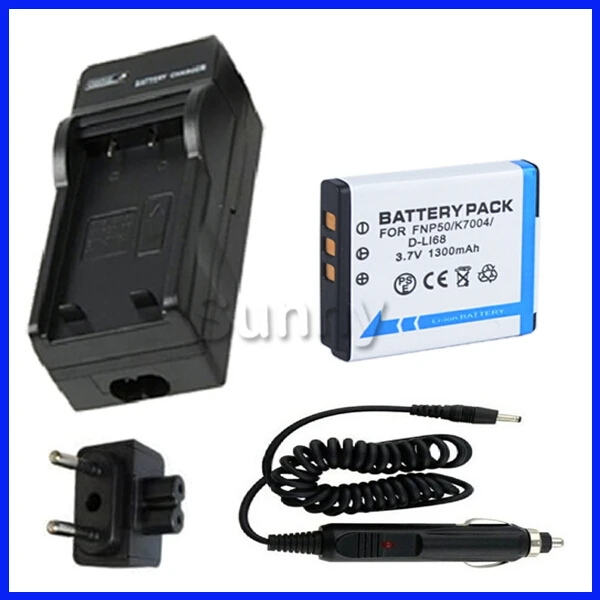 Аккумулятор и зарядное устройство для цифровой камеры Kodak Zx3 Zi8 Pocket Video Easyshare M1033 M1093