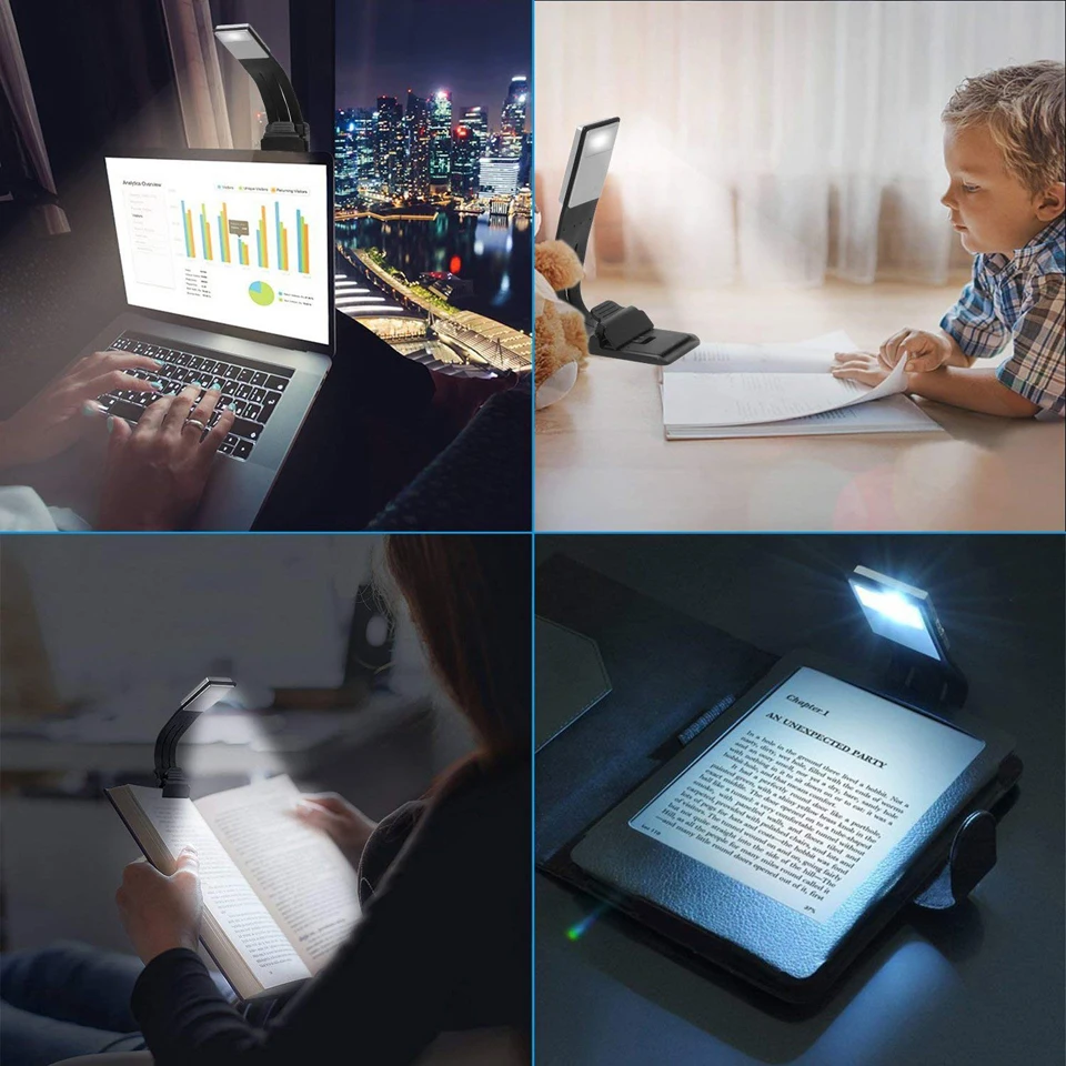 Светодиодная настольная лампа для защиты глаз с регулируемой яркостью гибкая USB