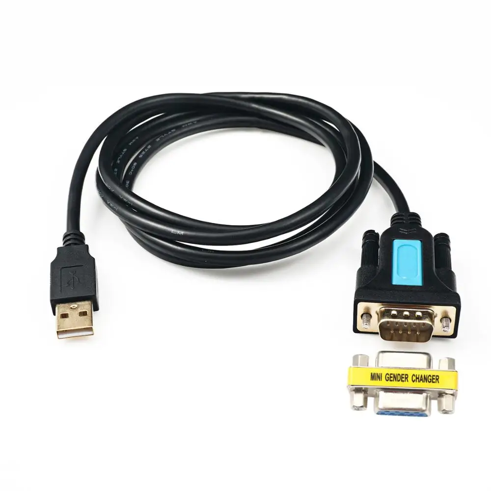 Кабель адаптер USB2.0 к RS232 с чипсетом Prolific PL2303 DB9 для Windows XP Vista 7 8 10 Mac OS Linux|Кабели USB| |