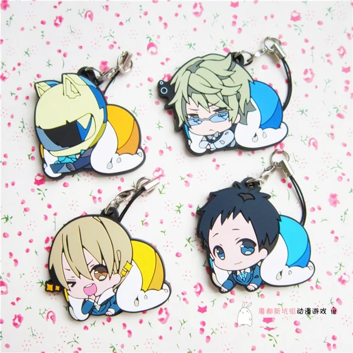 

DuRaRaRa Celty Sturluson Sonohara Anri Ryugamine Mikado 3rdS Rubber Keychain