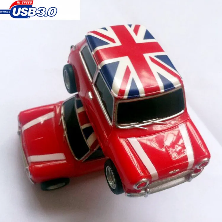 Креативный Дизайн USB 3.0 usb Flash Drive водонепроницаемый автомобиля 32 ГБ 64 Реальная