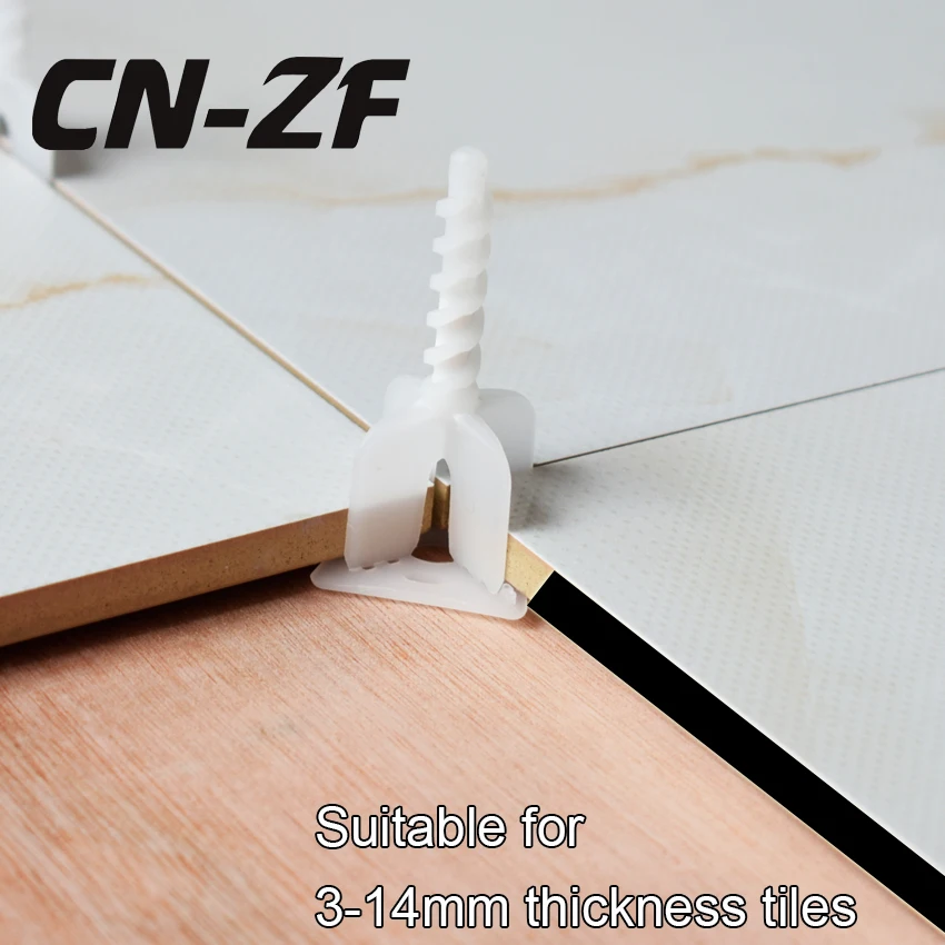 CN-ZF система выравнивания плитки 1,5 мм 50 ремешков крестовые прокладки зажимы плоский зазор выравнивание плитки инструменты выравнивания плитки