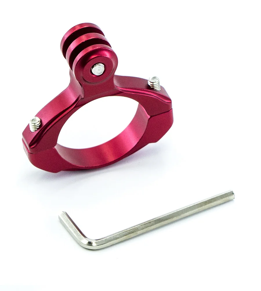 Алюминиевый сплав велосипедный держатель на руль зажим для фонаря Gopro 5 4 3 xiaomi yi