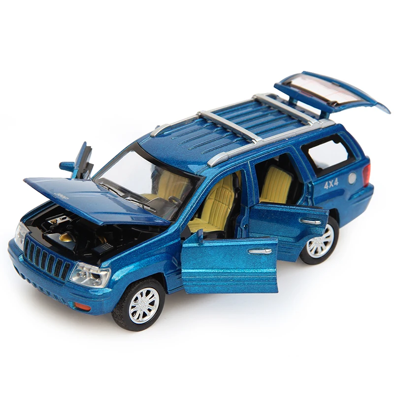 Литая металлическая модель автомобиля в масштабе 1:32 для Jeep Grand Cherokee
