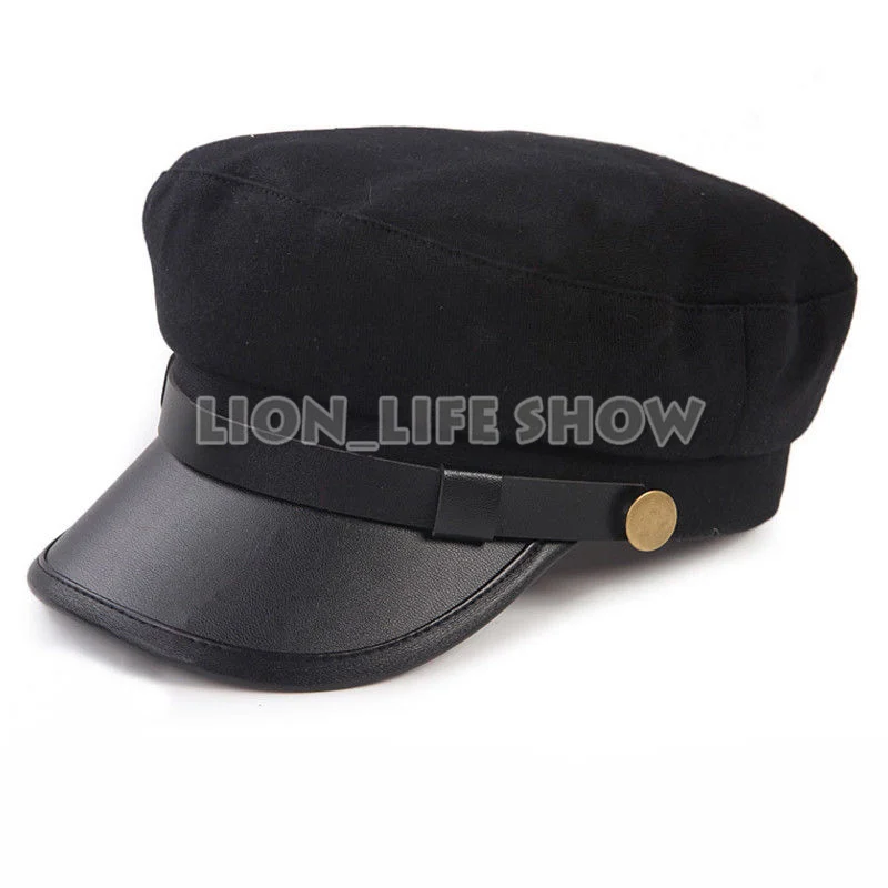 

Universal Lychee Light Club Zera Jyaibo Japanese Student Black Hat Cap Cosplay