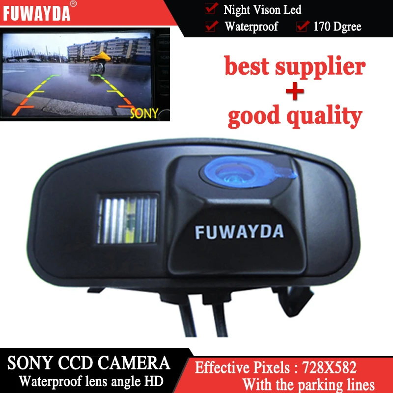 Камера для парковки FUWAYDA водонепроницаемая камера заднего вида SONY CCD Honda CRV