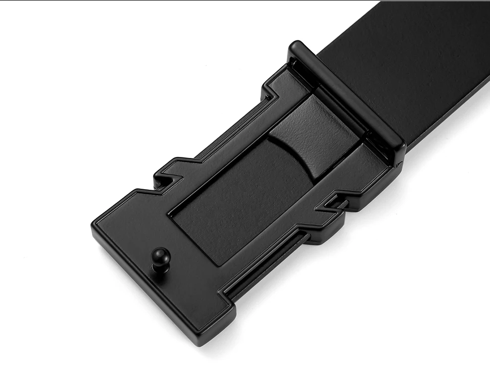 BIGDEAL fashion cow genuine leather new men fashion vintage style male belts for men pin buckle 100-130cm waist size 30-42