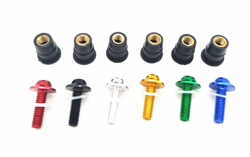 Новый мотоциклетный болт ветрового стекла шпатель болты Болты Винты для DL1000 VSTROM