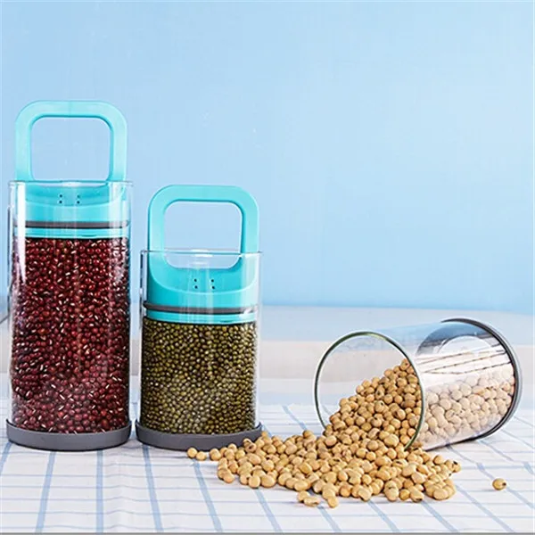 Стекло канистра вакуумные 15*9.5 см кухня выдвижной jar выдерживать высокие