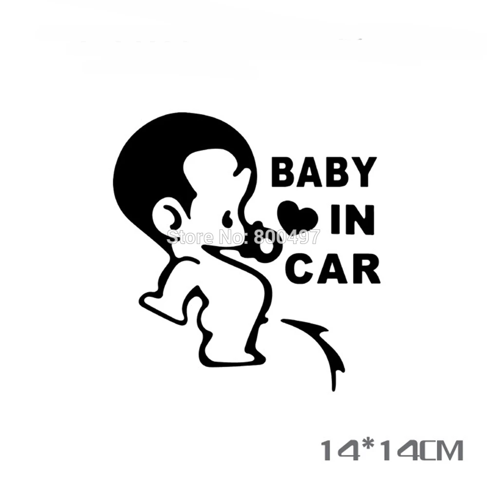 Новейший дизайн автомобильных чехлов автомобильная наклейка Baby in автомобильное