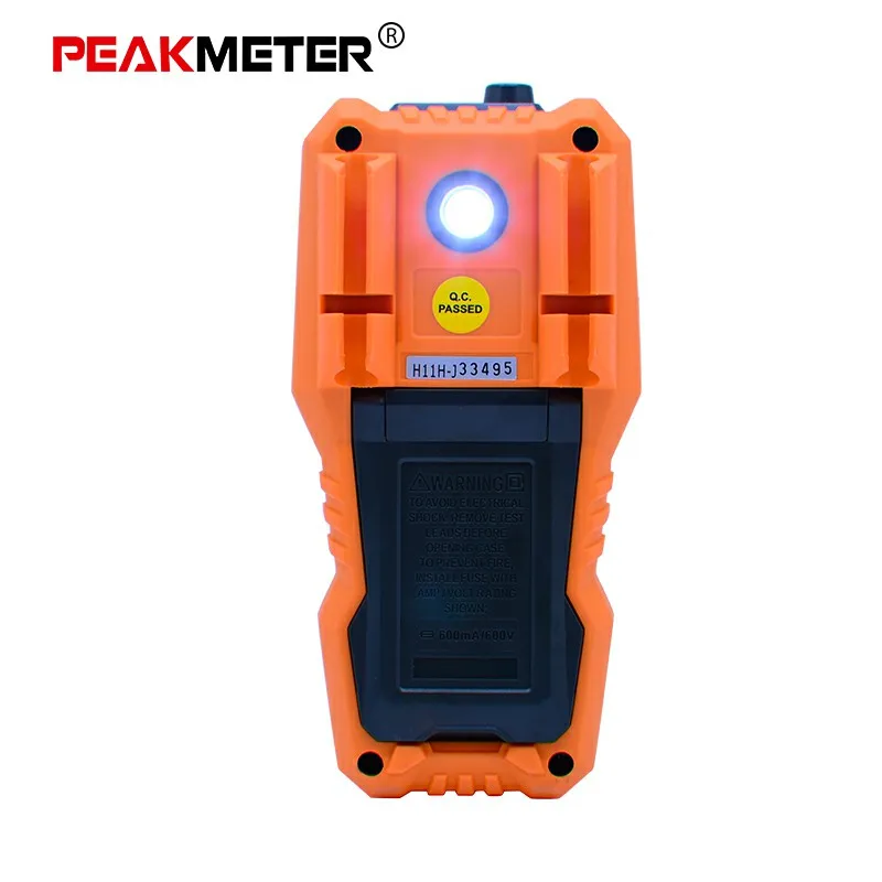 Цифровой мультиметр PEAKMETER PM8248S измеритель бесконтактного напряжения 30 ~ 1000 Гц