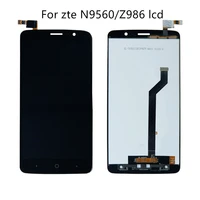 for zte max xl n9560 lte z986 touch screen digitizer glass lcd display mobile phone assembly display panel replacement
