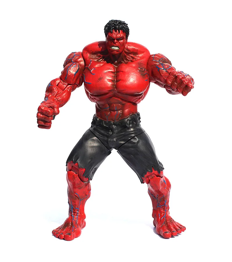 Экшн-фигурка супергероя из комиксов ML Avenger Red Incredible-Hulk 10 дюймов свободная | Игрушки