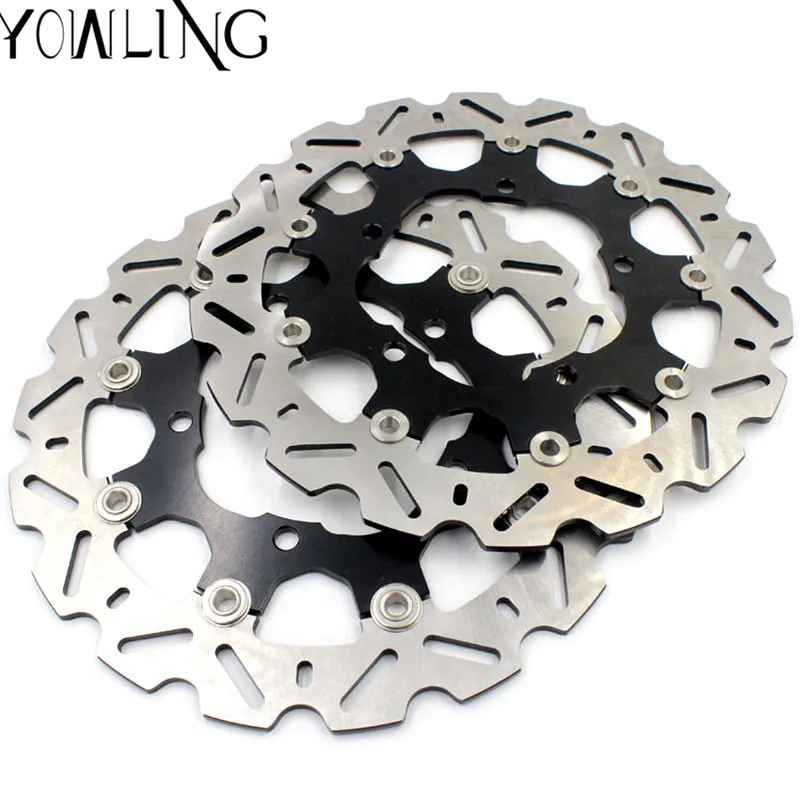 

YOWLING motorcycle Parts Accessories Front Floating Brake Discs Rotor for SUZUKI GSR400 GSR600 GSR 400 600 GSR-400 GSR-600